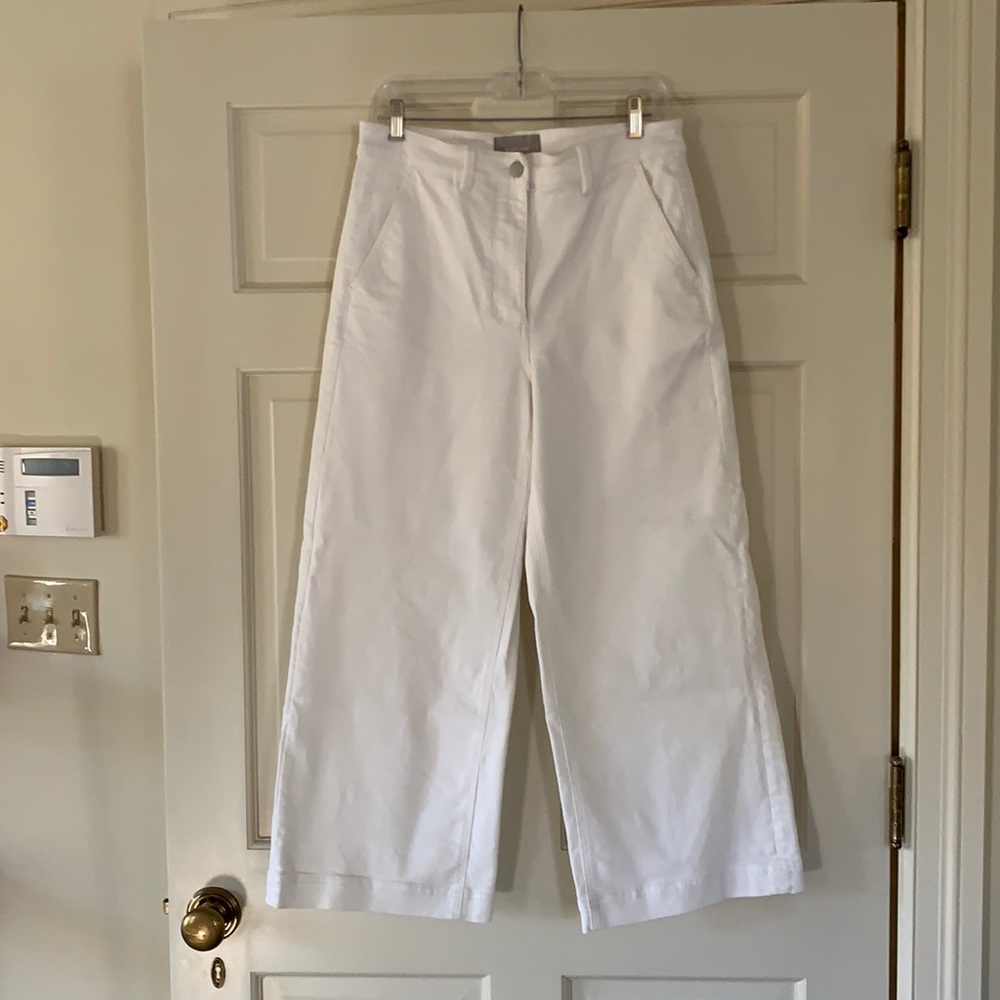 Everlane wide leg crop pant